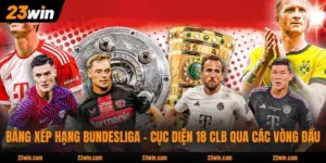 Bảng Xếp Hạng Bundesliga - Cục Diện 18 CLB Qua Các Vòng Đấu
