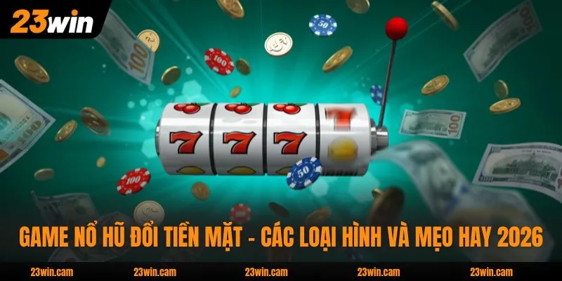 Game Nổ Hũ Đổi Tiền Mặt - Các Loại Hình Và Mẹo Hay 2026