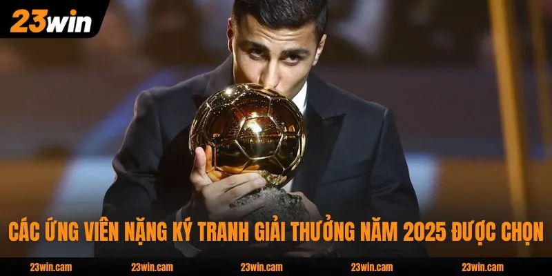 Các ứng viên nặng ký tranh giải thưởng năm 2025 được chọn