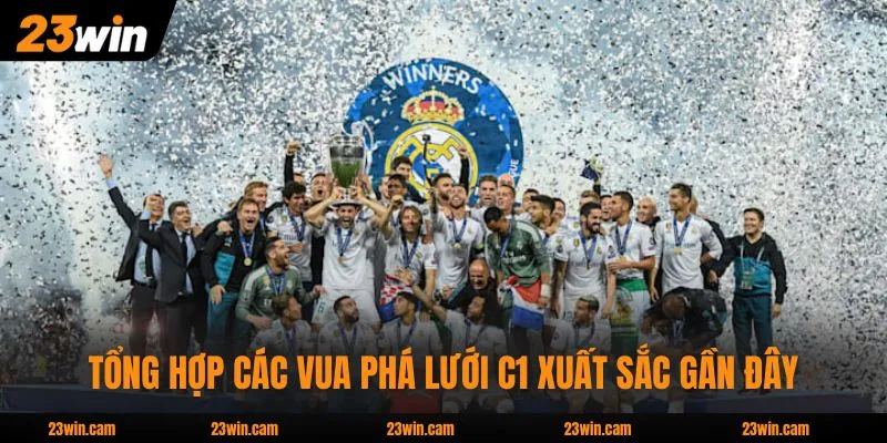 Tổng hợp các vua phá lưới C1 xuất sắc gần đây